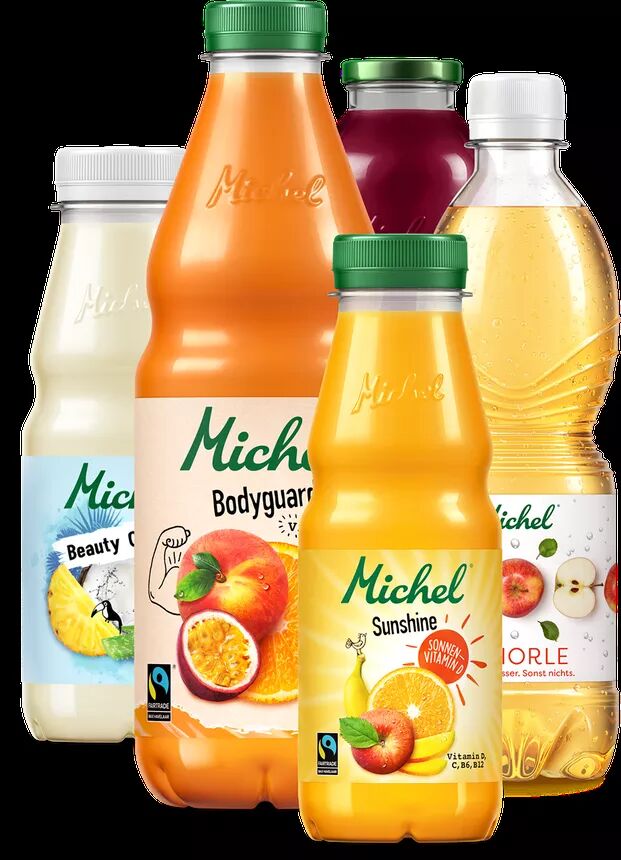 Jus et nectars de fruits de la gamme Michel Classic